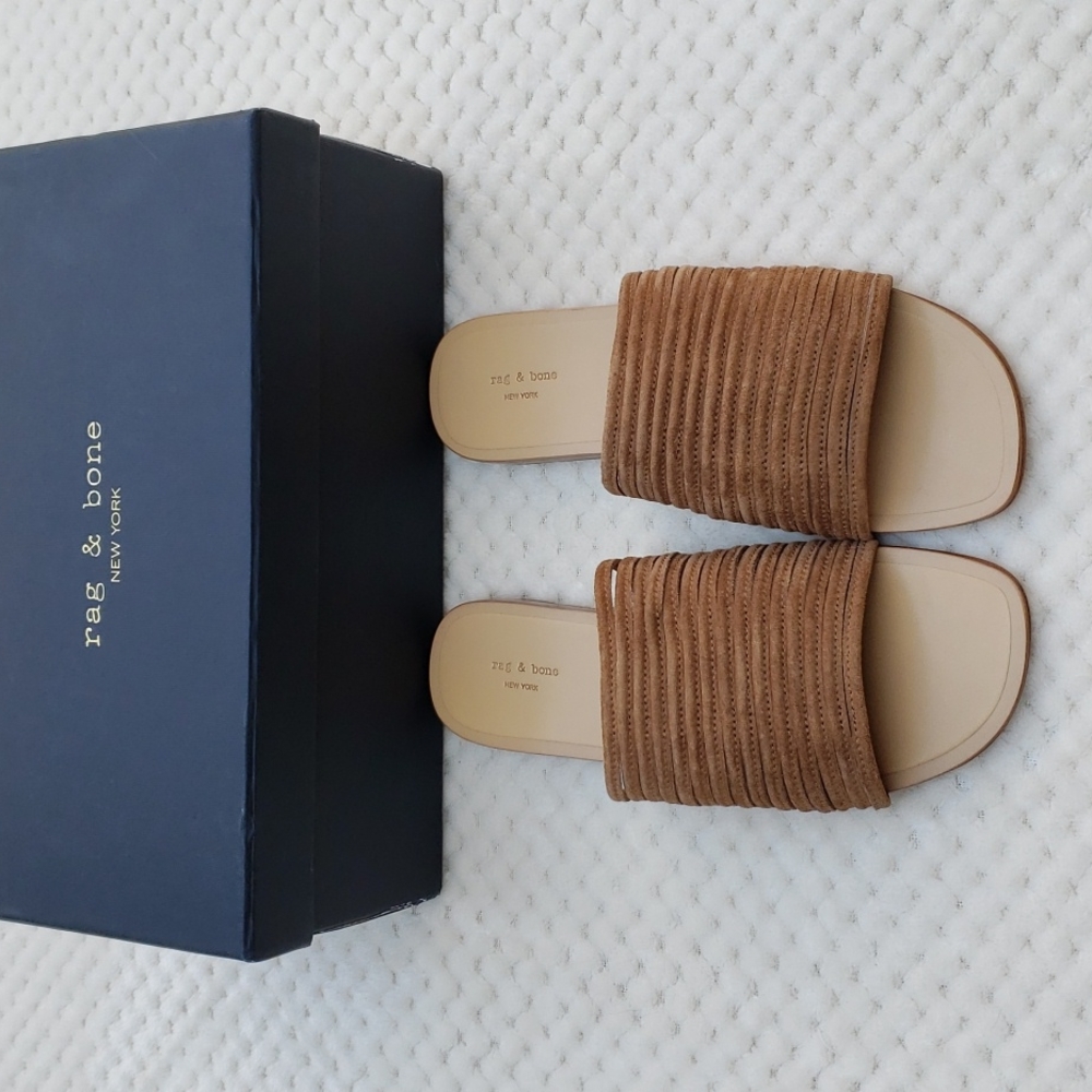 **HP**NIB rag & bone Cameron Slide Sandals - Picture 2 of 12